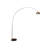 Eckehard 75.6'' Black Arched Floor Lamp-259637533