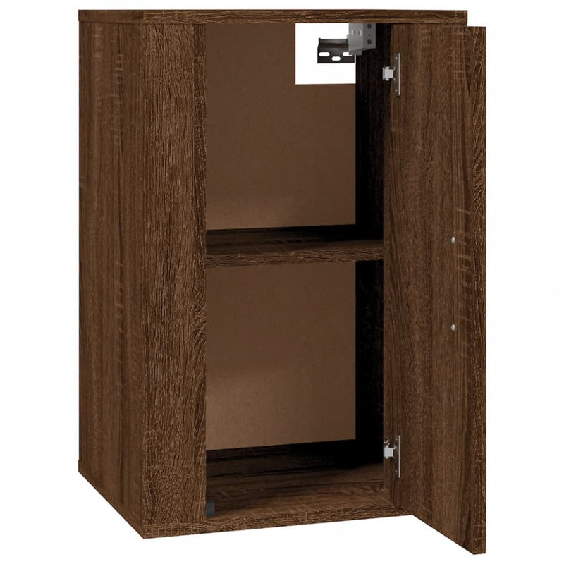 Nataile Unfinished TV Stand for TVs up to 24" with Fireplace Included, Brown Wood