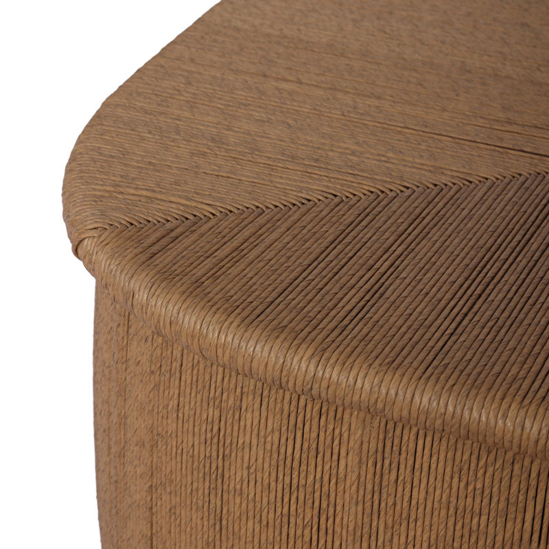 Table basse d'extérieur Taum - Sable texturé