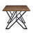Indoor Dining Table With Metal Legs