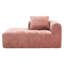 Canapé-lit en chenille confortable et élégant, canapé-lit modulaire pour se détendre dans le salon, la chambre à coucher, un appartement ou un salon-595421294