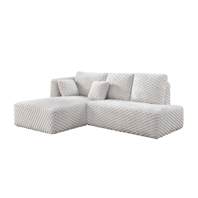 FX-P83-2PC SOFA -LG4  Luxury 2-Piece Sofa Set, Includes Two 3-Seater Upholstered Couches With Removable Cushions & Gold Legs  Elegant Mid-Century Sofas For Spacious Living Rooms And Large Families