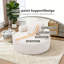 Canapé-lit moderne à compression en nuage à mémoire de forme, canapé rembourré en mousse à mémoire de forme avec 3 coussins pour le salon-844943651
