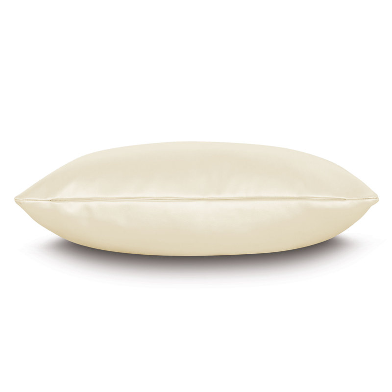 Klein Faux Leather Throw Pillow, 11"H x 21"W, Shell