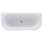 Kenton 1700mm x 750mm Soaking Acrylic Bathtub