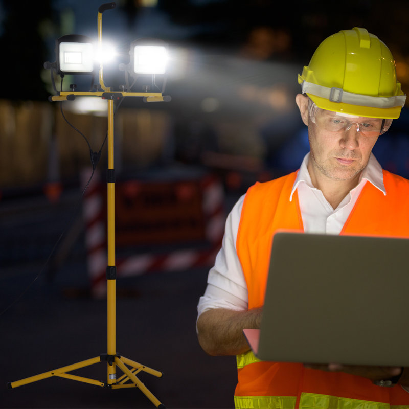 HomCom Outdoor LED Flood Light