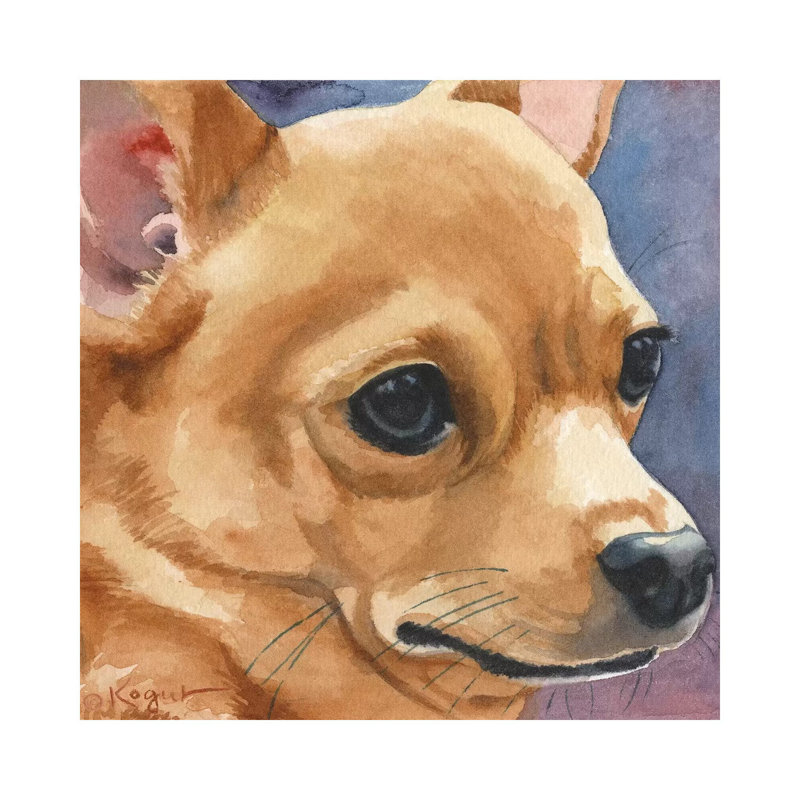 Taco by Teresa Kogut - Painting on Canvas, Wrapped Canvas, 45.72cm H x 45.72cm W x 1.91cm D