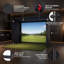 Enceinte pour simulateur de golf Teamson Select 12x9 pi avec écran d'impact HD 4:3 et rembourrage en mousse