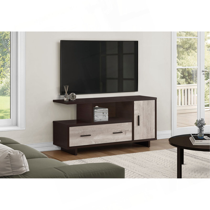 Meuble télé, meuble multimédia, armoire de rangement avec tiroirs