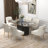 Elian Velvet Upholstered Dining Chair-373358579-348772747