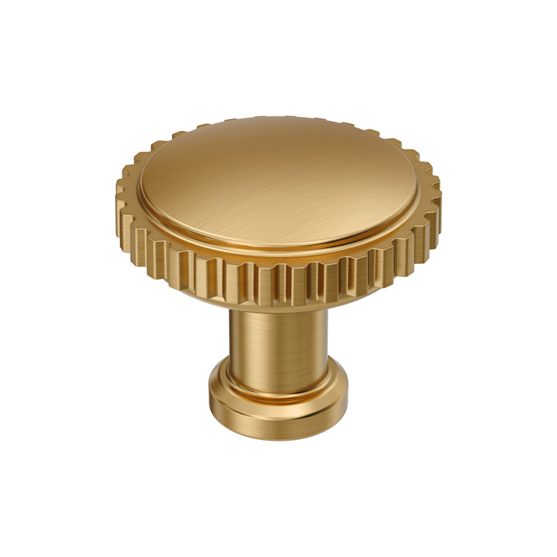 Poignée d'armoire Farewind de 1-1 / 4 po (32 mm) de diamètre, Bronze champagne
