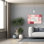  «Blooming Hearts 1» par Laura Marshall, art mural sur toile, 40 po x 26 po