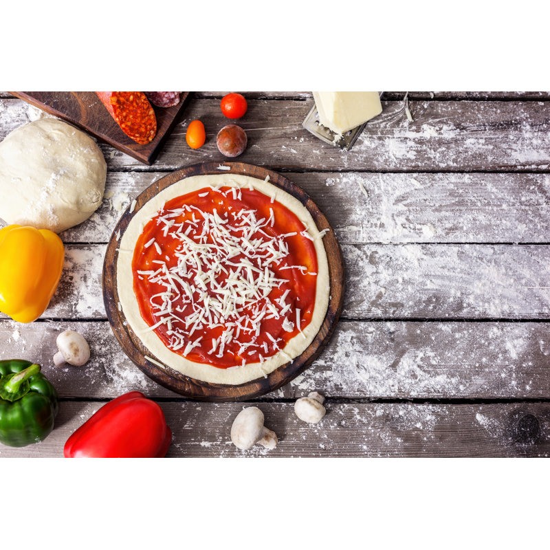 Pizza Ingredients by NSphotostudio - Wrapped Canvas Print, 20cm H x 30cm W x 3.8cm D