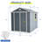 6 Ft X 8 Ft Resin Outdoor Storage, Plastic Garden Sheds With Floor And Lockable Door For Backyard, Lawn, Grey-123950932-123950930