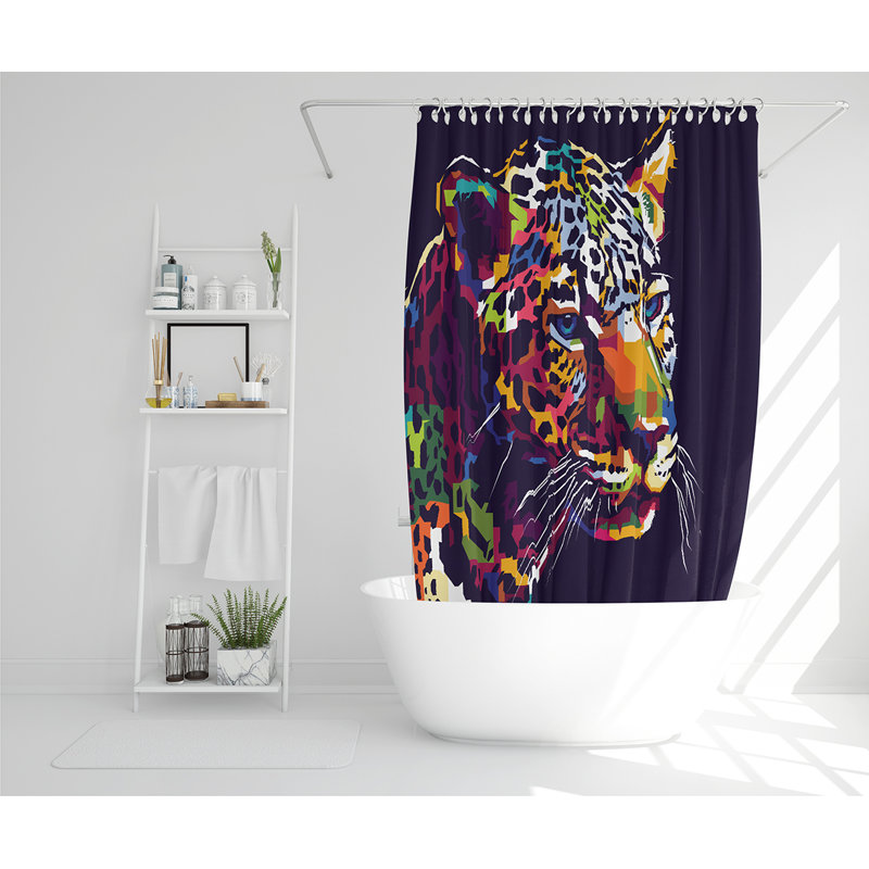 Ella-Ann 13 Piece Polyester Shower Curtain Set