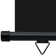 Dakota Fields 140cm W x 0cm D Fabric Black Cover Motorised Retractable Side Awning