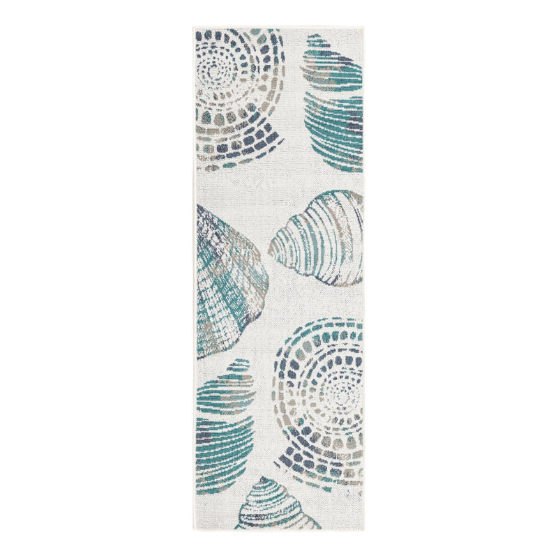 Amaranthine Indoor / Outdoor Rug, Runner 2' x 6'
