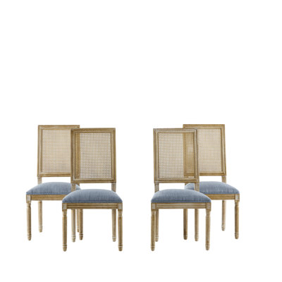 Elegant Fluted Dining Chairs