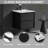 Mid-Century Modern Wall-Mounted Vanity With Soft-Close Drawers & Ceramic Sink-1702512336