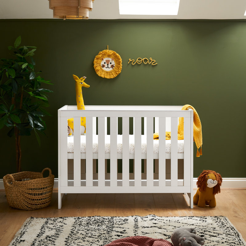 Nika Mini Cot Bed, White