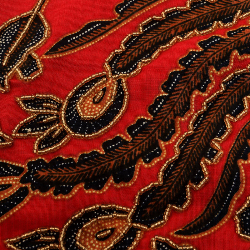 Chaussette de noël batik en coton batik