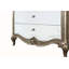 Table de chevet antique finition champagne