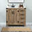 Slayton 36'' Single Bathroom Vanity with Engineered Marble Top-1269355410
