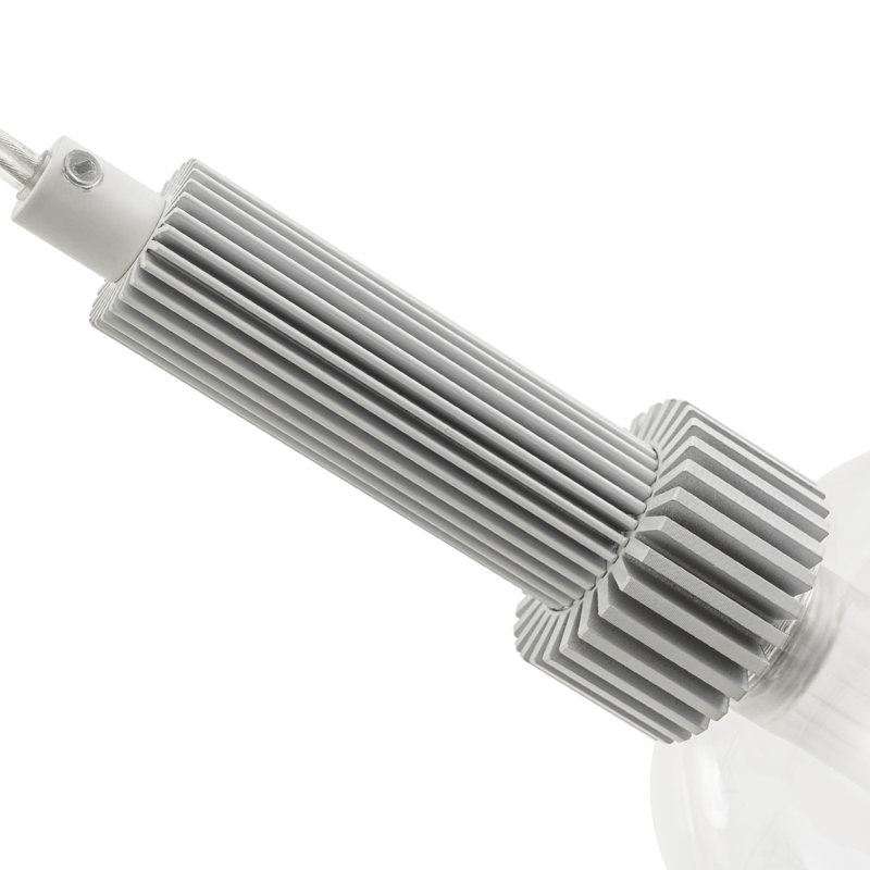 3 - Light LED Cluster Pendant, White