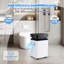 70 Pint Dehumidifier For Basement With Continuous & Auto Mode Large Water Tank