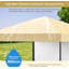 Pop Up Gazebo 1.8m x 1.8m, Adjustable Height Waterproof Outdoor Canopy Tent with Side Panel, Sandbags, Stakes & Wheeled Bag, Instant Sun Shelter for Camping Patio BBQ-131254862