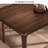 Nardulli Walnut Solid Wood Dining Table