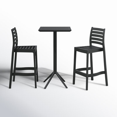 Farrah 2 - Person Patio Dining Set with Square Table