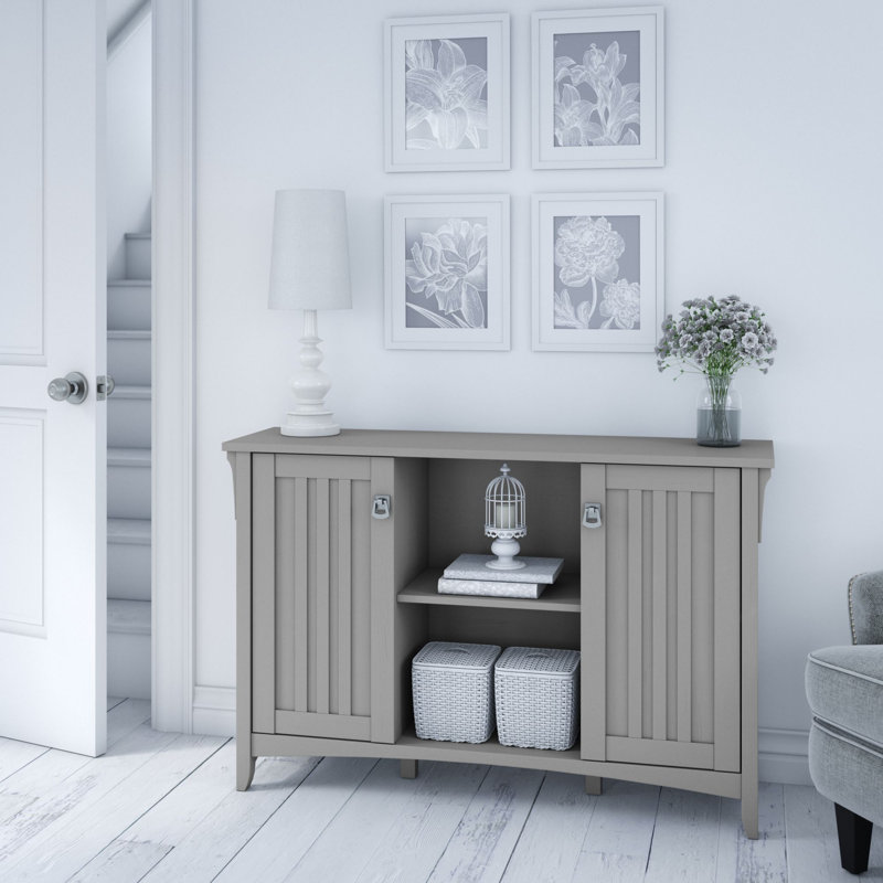 Pernell 46" Wide Credenza, Cape Cod Gray