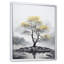 «Yellow Tree Silent Whispers», art mural sur toile floral et botanique-91362589-91362596