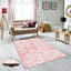 Tapis tissé antibactérien (impression numérique 3D) 4,0 x 5,9 pieds, 100% polyester, hauteur du velours: 0,3 pouce | Dessous en PVC feutre antidérapant, lavable à la machine, parfait pour le salon et la chambre à coucher-1484616946