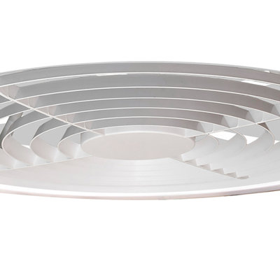 Aarun XL 95W LED Dimmable Ceiling Light & 58W DC Reversible Fan, Silver Finish C/W Remote Control, APP & Alexa/Google Voice Control, 5900Lm