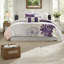Elegant Floral Cotton Bedding Sets, Hypoallergenic Comforter Cal King