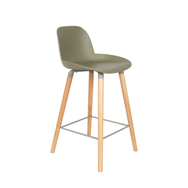 Tabouret de comptoir et de bar Albert Kuip, Vert, Tabouret de comptoir (assise de 26 po de hauteur)