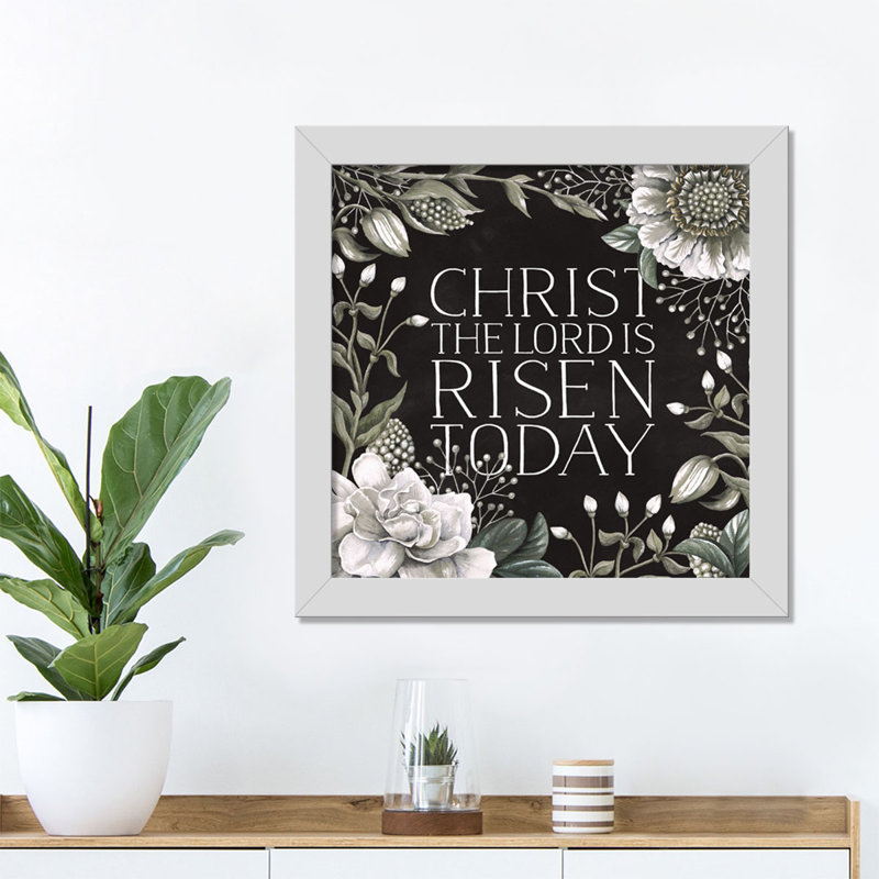 «Christ Risen Today - Art encadré»