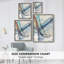 Reproduction encadrée ABSTRACT Series DCCxx - bois massif-928168708