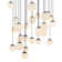 Pisces - Light LED Cluster Pendant