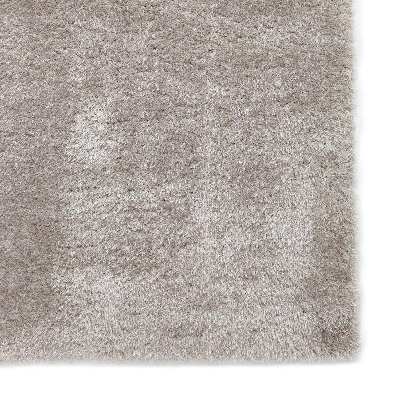 Lux Shaggy area rug Machine Woven Rectangle Silver, Rectangle 120 x 170cm