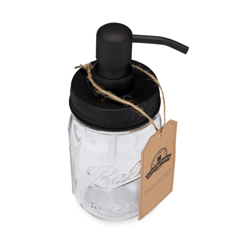Distributeur de savon Mason, Noir lustré
