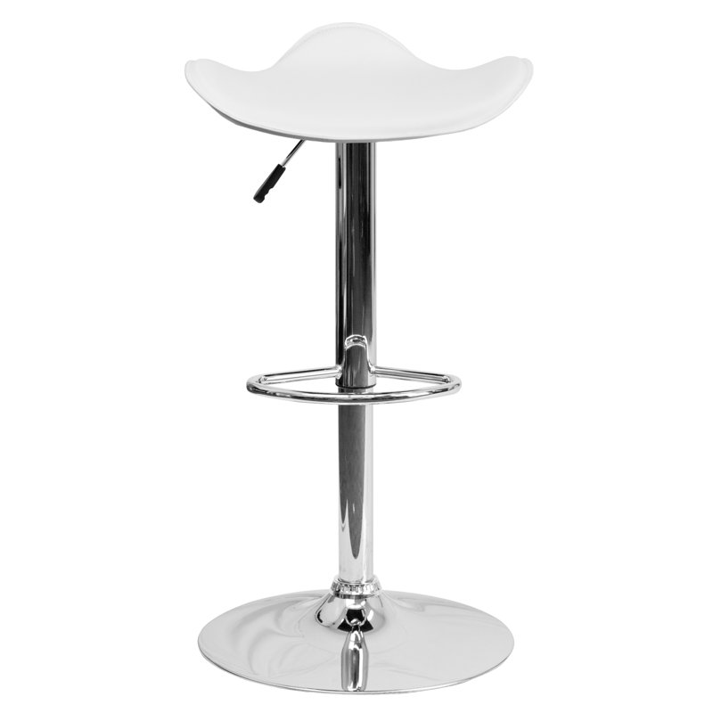 Tabouret de bar Tristan, Blanc