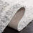 Mena Abstract Gray/Ivory Area Rug-1699617068