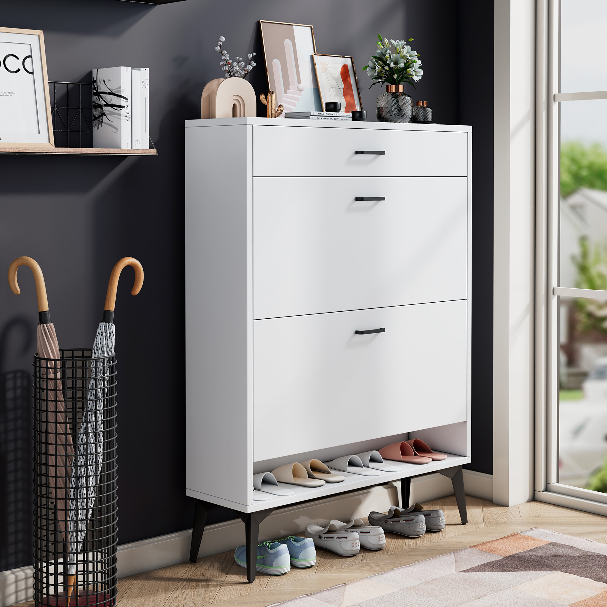 Brayden studio discount shoe storage cabinet