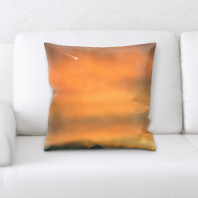 Housse et insert de coussin carré Everette