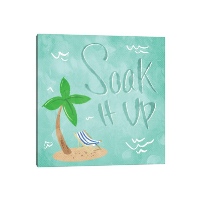 Soak It Up by Milli Villa - Wrapped Canvas Print