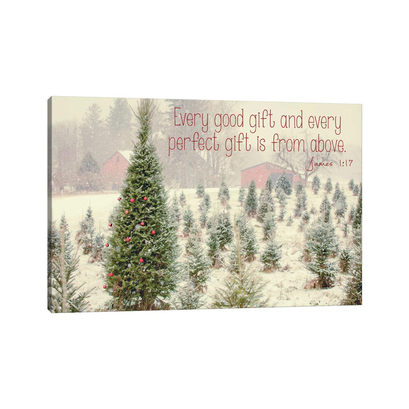 Holiday Messages I by Kelly Poynter - Wrapped Canvas Gallery-Wrapped Canvas Giclée, 101.6 cm H x 66.04 cm W x 3.175 cm D
