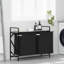 Laundry Basket 2 Compartments With Wheels-1760560663